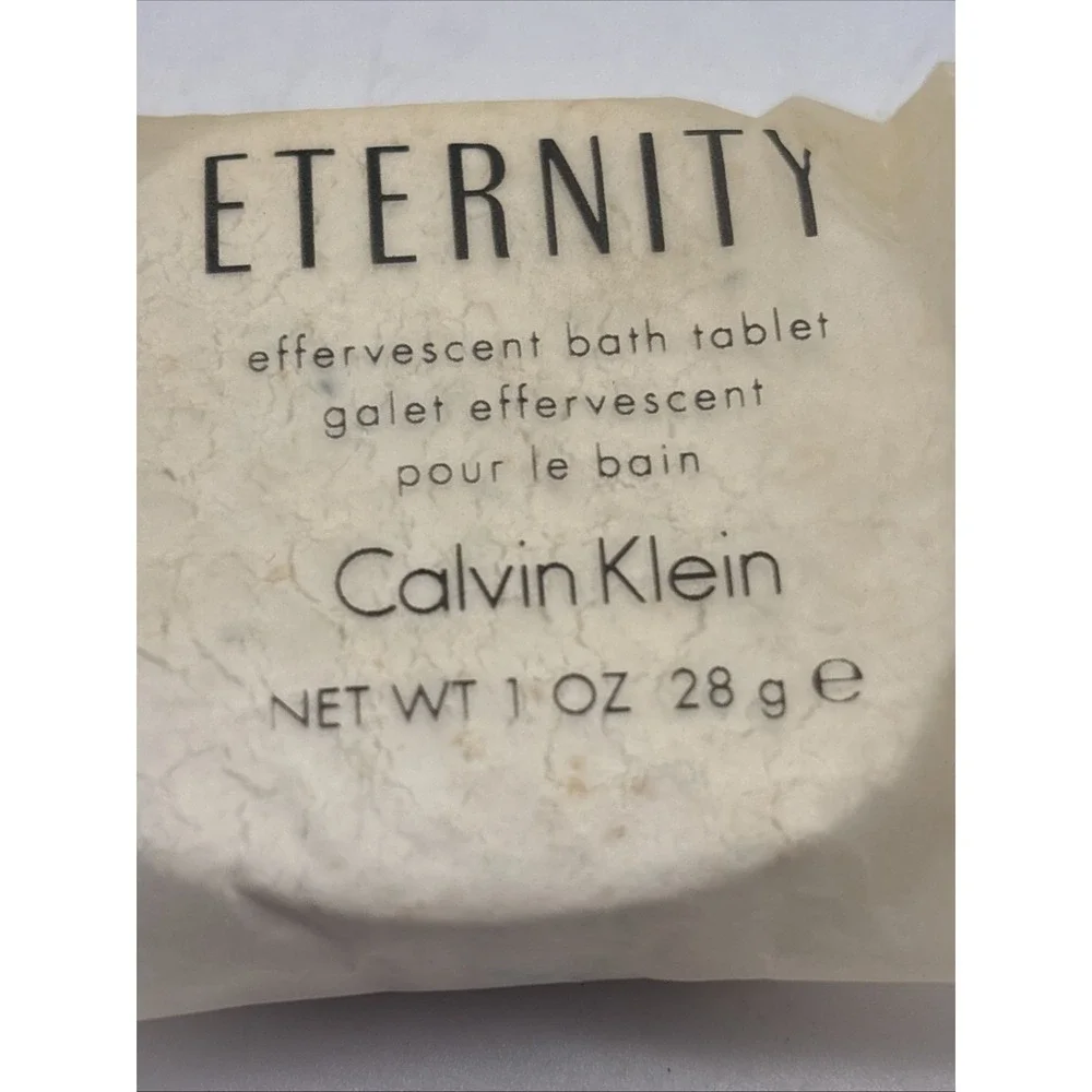 Calvin Klein eternity bath tablet new old stock 1 ounce RARE